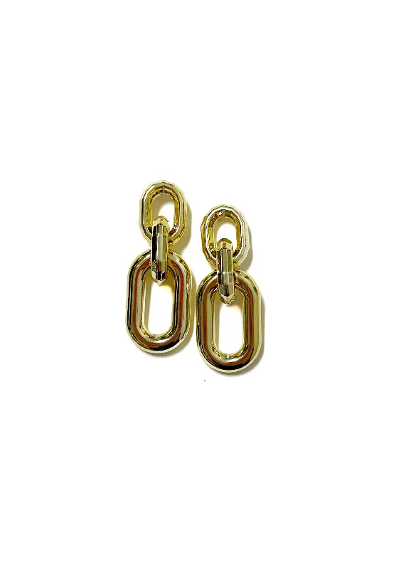 Women’s pearl stud earrings-Stallone