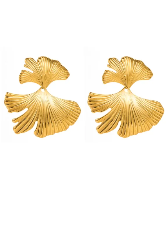 Women’s heart-shaped earrings-Ginko LG