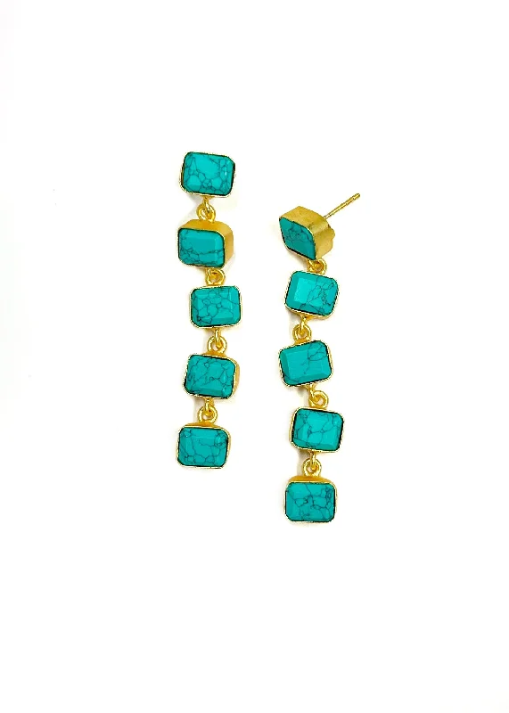 Women’s statement earrings-Raza II