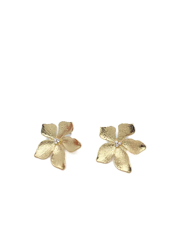 Women’s rose gold earrings-Kellan