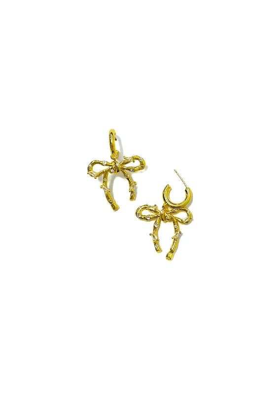 Women’s mixed metal earrings-Jantzen