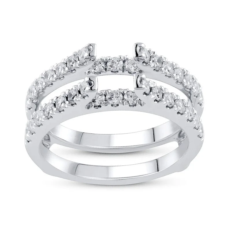 Women’s affordable diamond engagement rings-1/2ctw Diamond Ring Guard