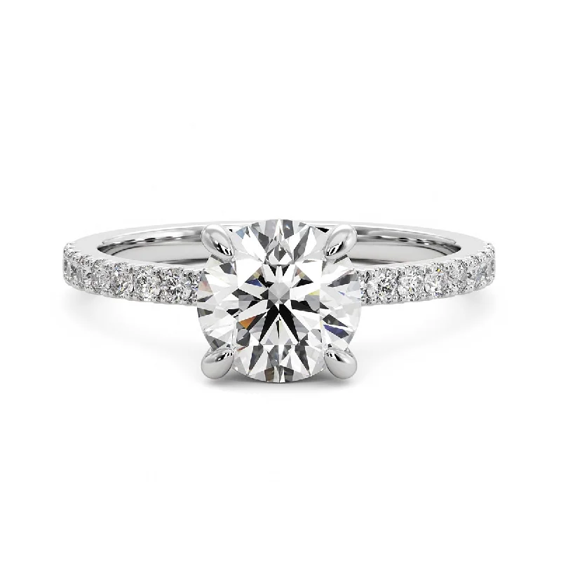 Women’s vintage-inspired engagement rings-Diamond Engagement Ring