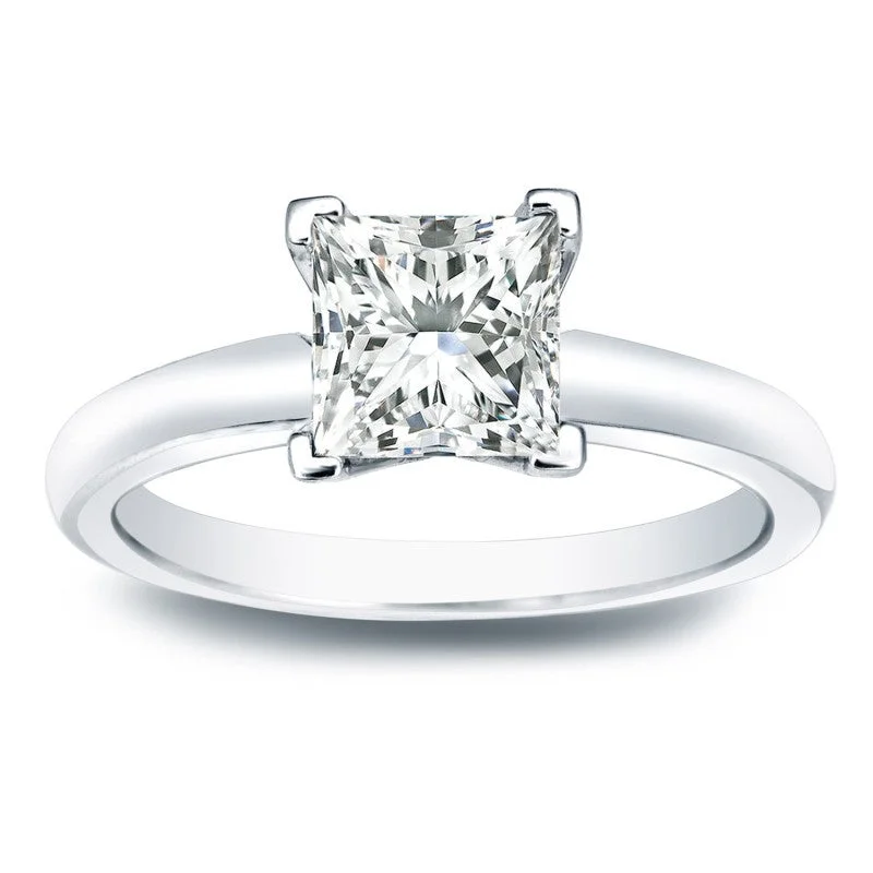 Women’s wedding ring sets-1/3ct Certified Diamond Solitaire Engagement Ring