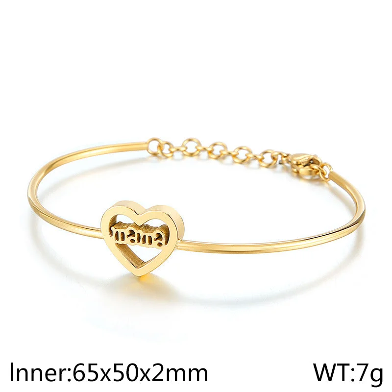 Gold Bracelet Kb112874-KHY