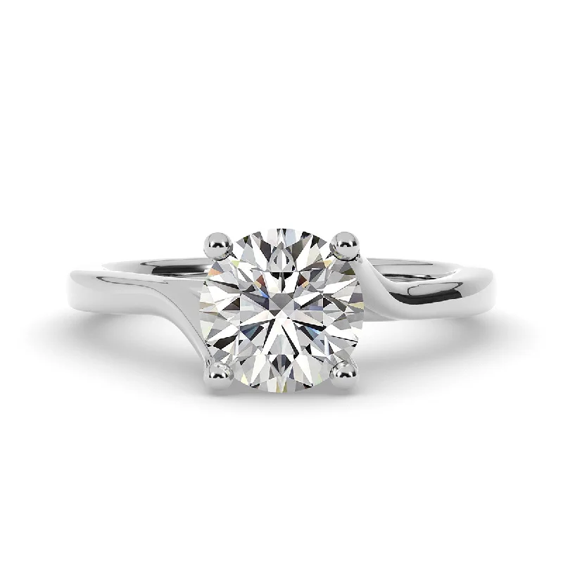 Women’s yellow diamond engagement rings-Diamond Engagement Ring