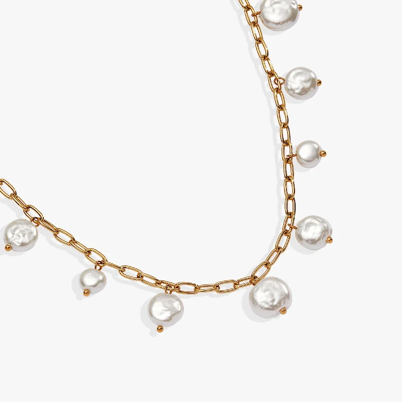 Women’s stylish diamond necklaces-Freshwater Pearl Necklace