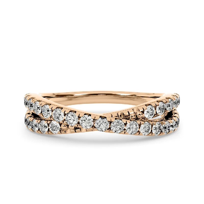 Women’s gold engagement rings-Diamond Ring