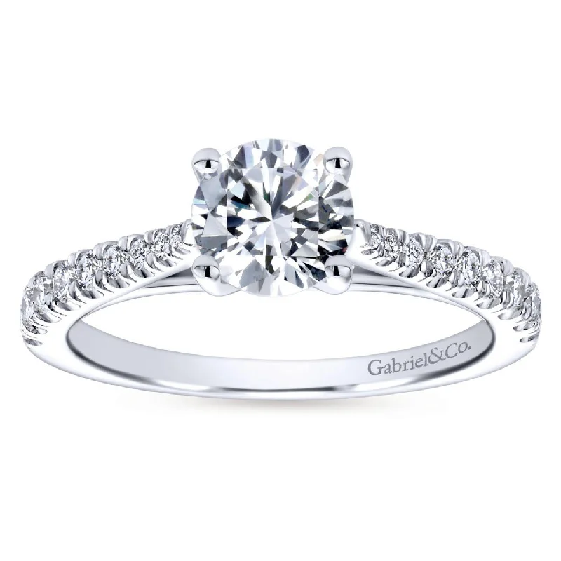 Women’s fancy diamond engagement rings-Diamond Engagement Ring