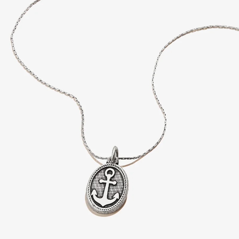 Women’s fashion necklaces-Anchor Charm Necklace