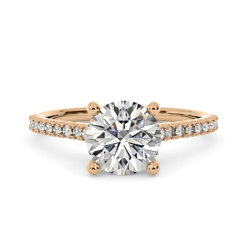 Women’s classic engagement rings-Diamond Engagement Ring