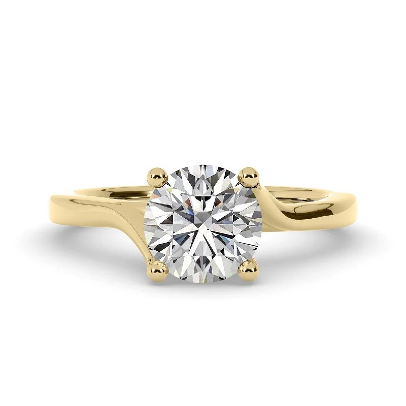 Women’s art deco engagement rings-Diamond Engagement Ring