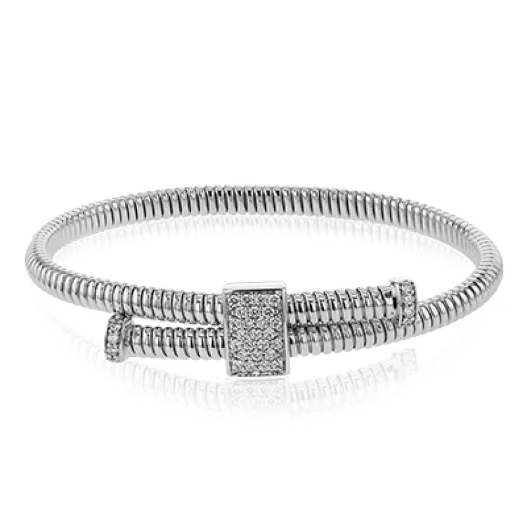 Women’s engraved bracelets-LB2447 BANGLE