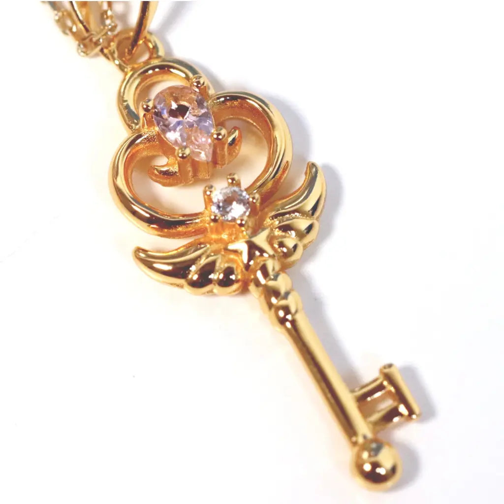 Women’s luxury pearl necklaces-Stella Key Pendant