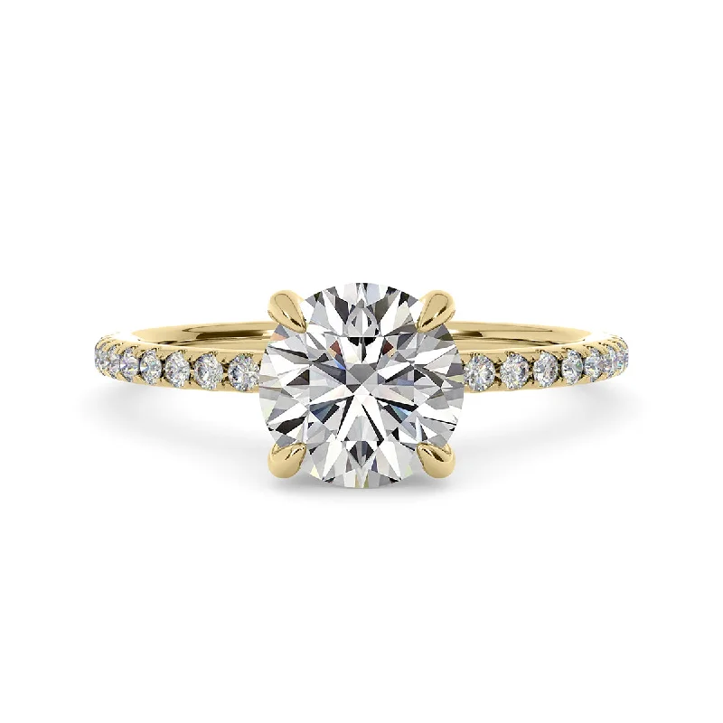 Women’s wedding engagement ring sets-Diamond Engagement Ring