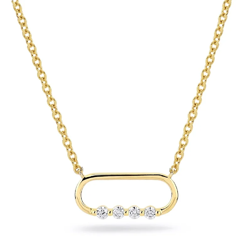 Women’s crystal necklaces-Cloud Link Necklace