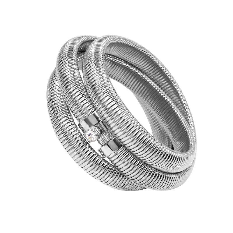 Three-Ring Steel Color