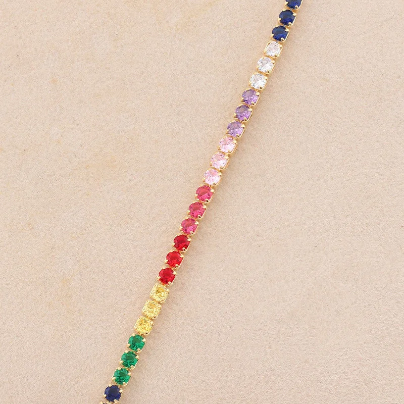 3mm Positioning Colorful Crystals-Gold