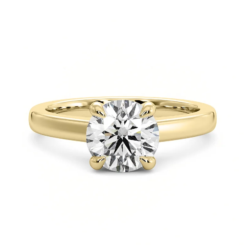 Women’s solitaire engagement rings-Diamond Engagement Ring