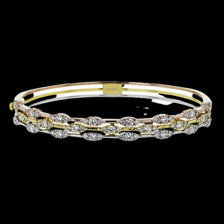 Women’s luxury tennis bracelets-LB2417 BANGLE