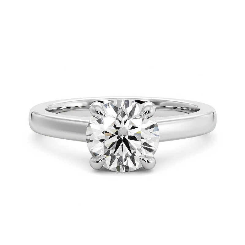 Women’s halo engagement rings-Diamond Engagement Ring