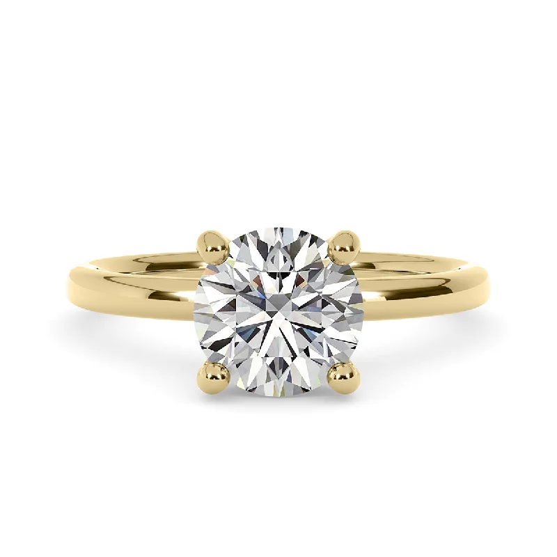 Women’s modern engagement rings-Diamond Engagement Ring