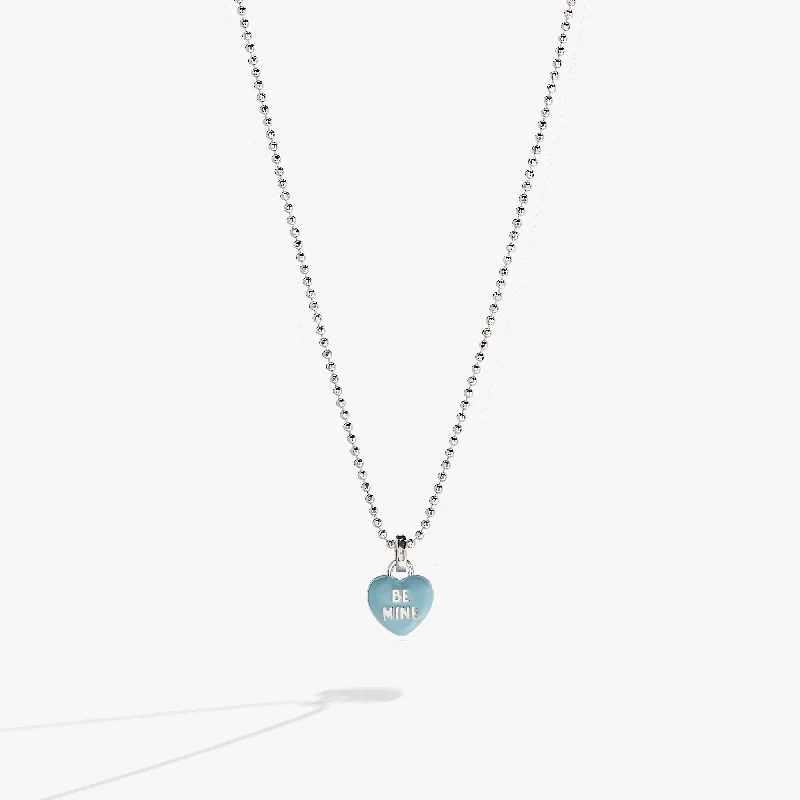 Women’s infinity necklaces-Sweethearts® “Be Mine” Charm Necklace