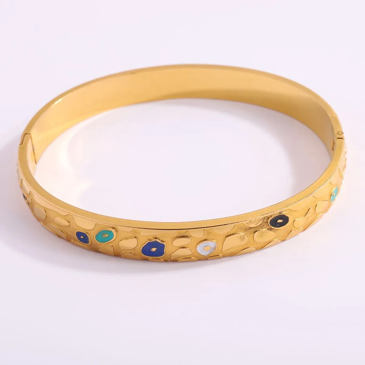 Gold Road Spot Horseshoe Bracelet