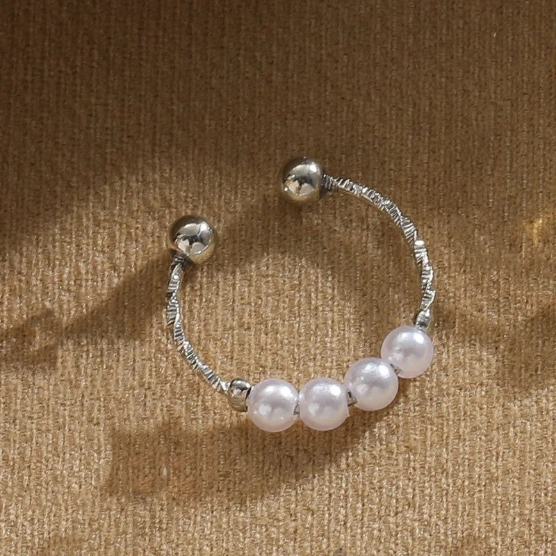 (4 Freshwater Pearls) White K