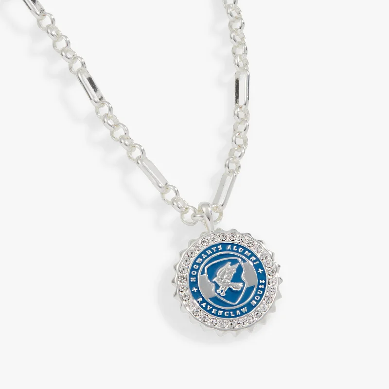 Women’s contemporary necklaces-Harry Potter™ Ravenclaw House Pendant Necklace, Adjustable