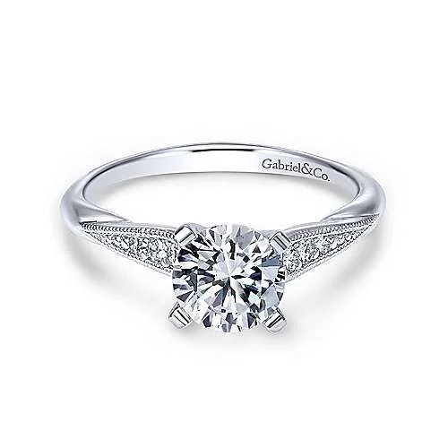 Women’s custom engagement rings-Diamond Engagement Ring