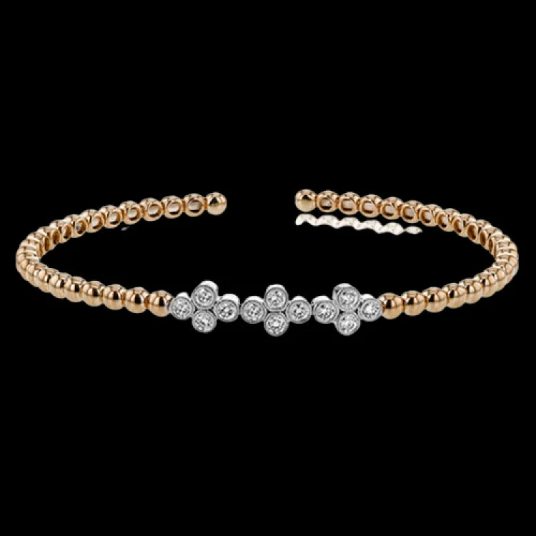 Women’s luxury tennis bracelets-LB2238-R BANGLE