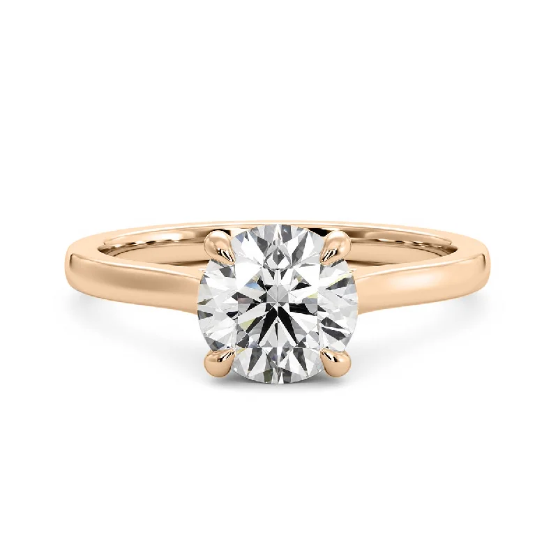 Women’s antique style engagement rings-Diamond Engagement Ring