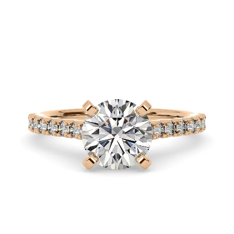 Women’s eternity engagement rings-Diamond Engagement Ring