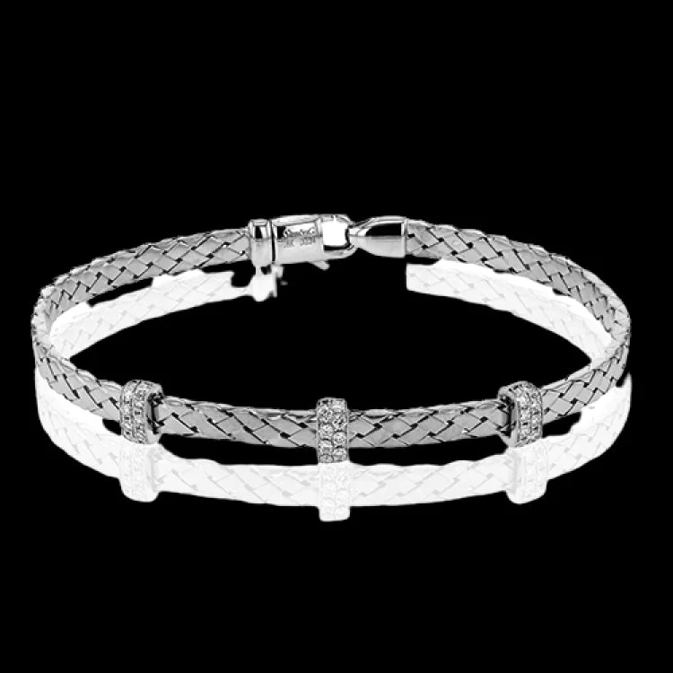 Women’s engraved bangles-LB2435 BANGLE