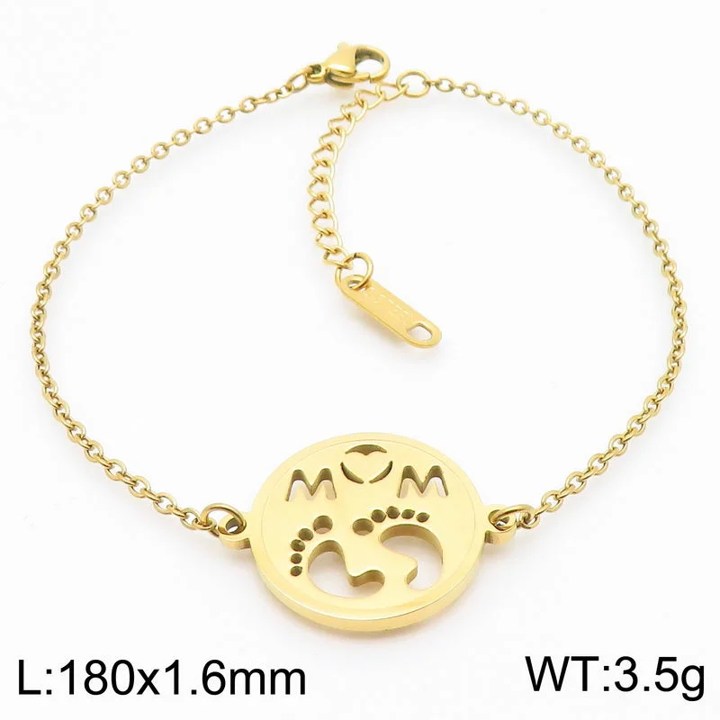 Gold Bracelet Kb184214-KLX