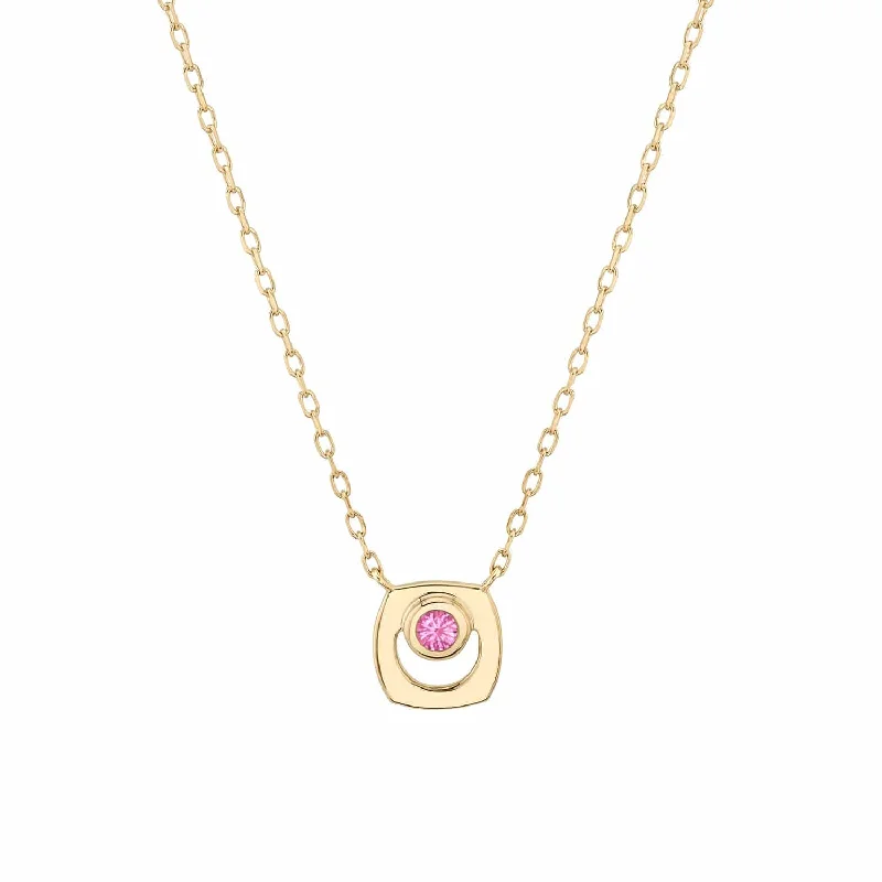 Women’s birthstone necklaces-Signature Birthstone Necklace