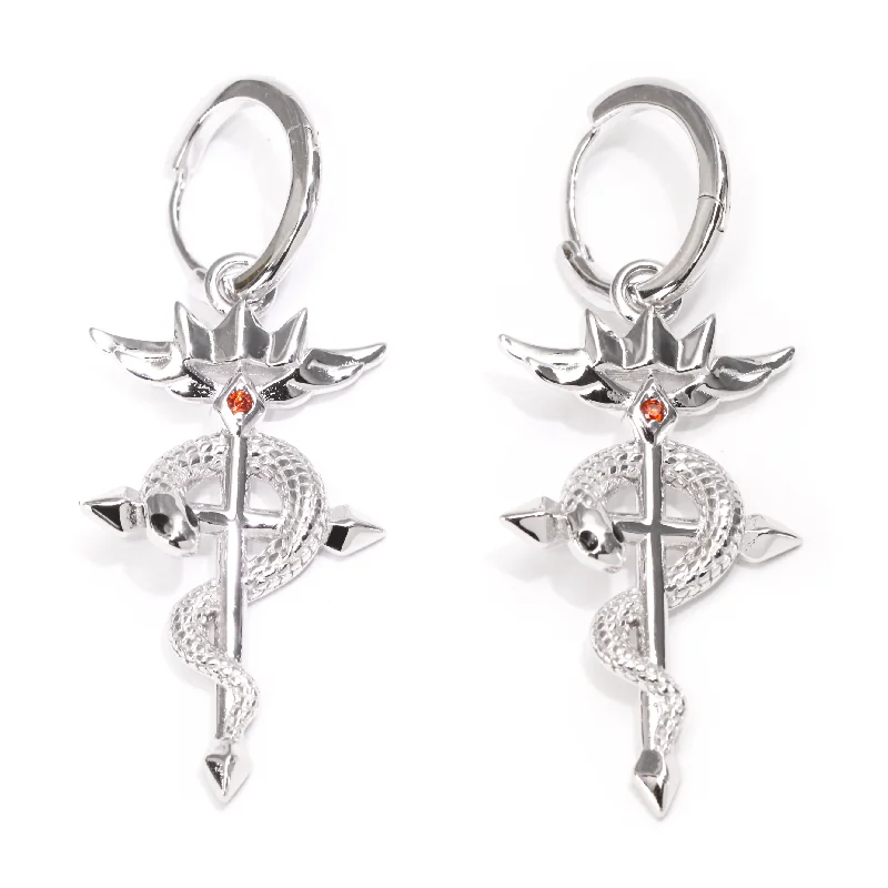 Women’s fashionable necklaces-FMAB: Flamel Earrings